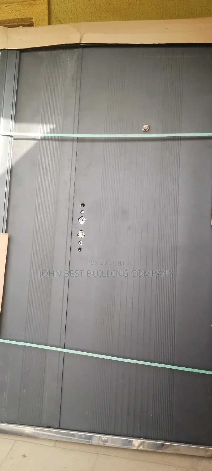 High Quality Sound Proof Security Doors With the Highest Lock Double.