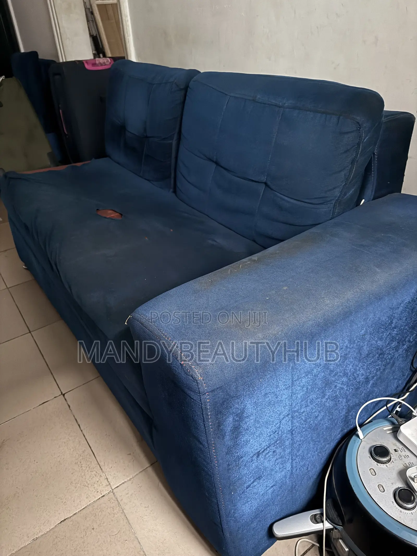 Used Parlor Chairs and Shelf