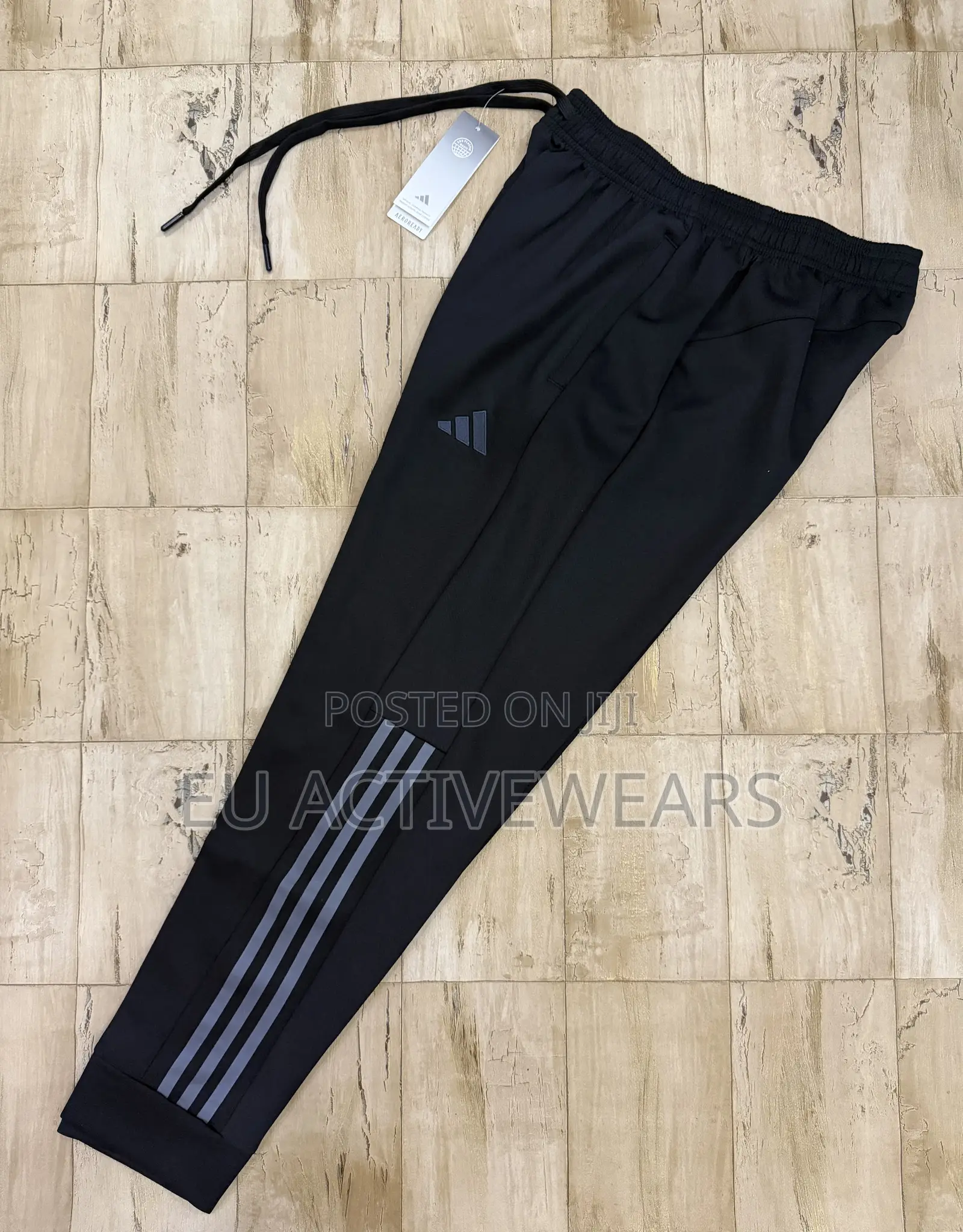 Adidas Lemon Top X Adidas Black Joggers