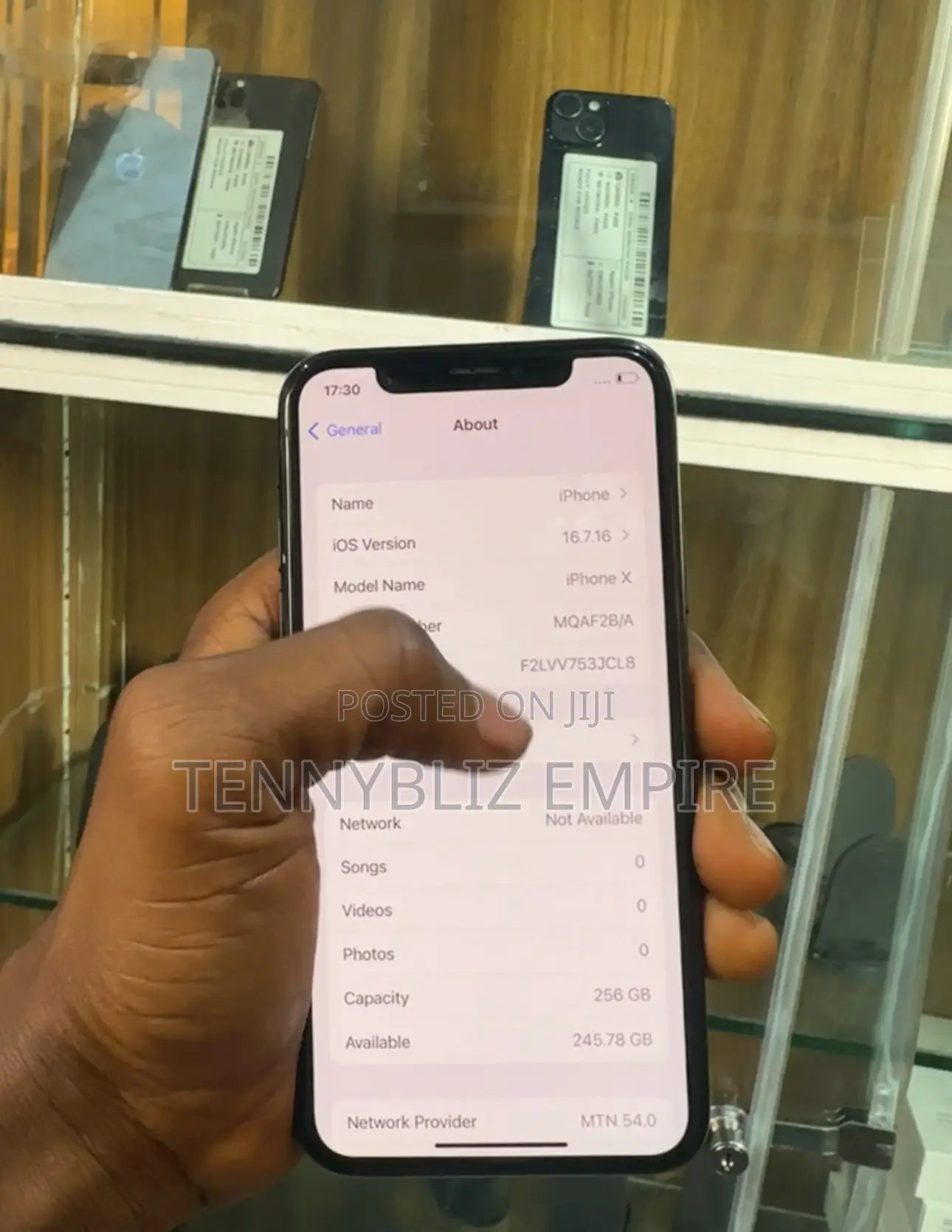 Apple iPhone X 256 GB Black