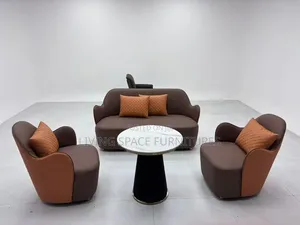 Unique Mini Sofa Leather Chairs by 5Seaters (3+1+1)