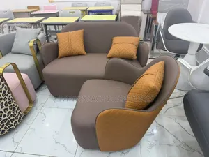 Unique Mini Sofa Leather Chairs by 5Seaters (3+1+1)