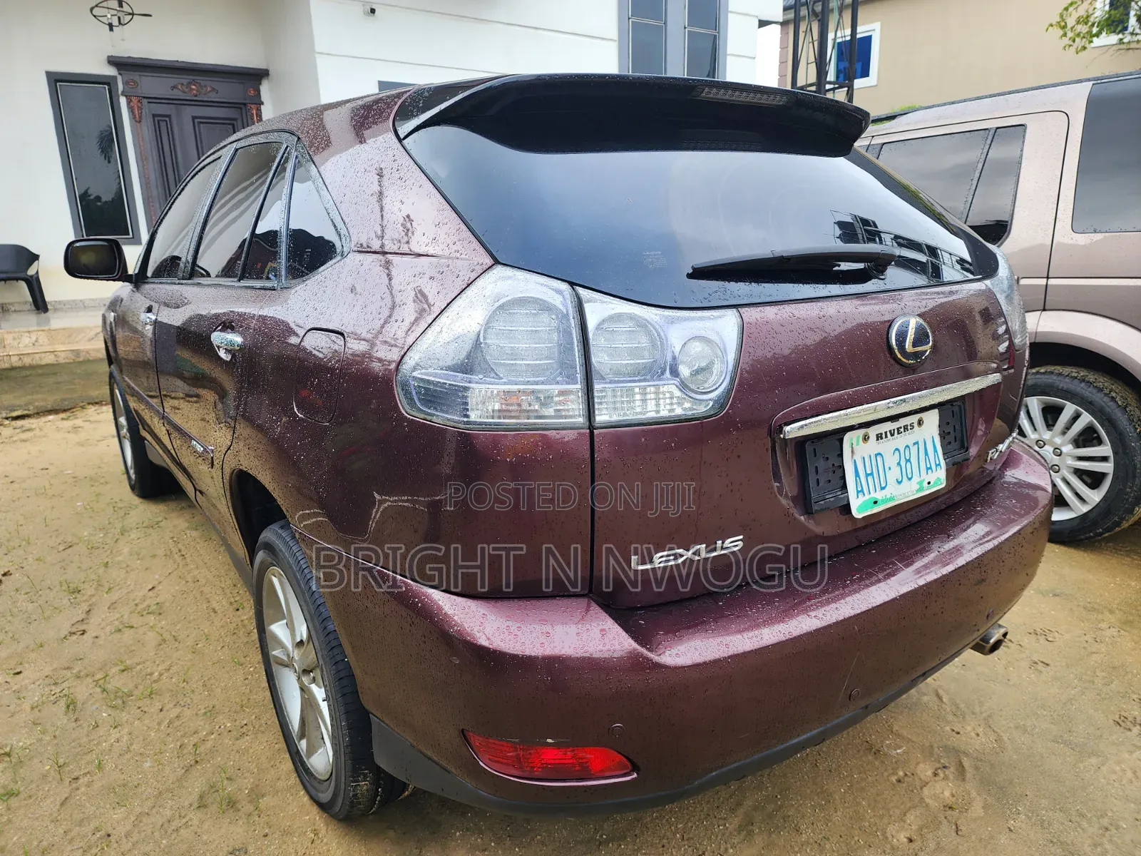Lexus RX 2008 Red