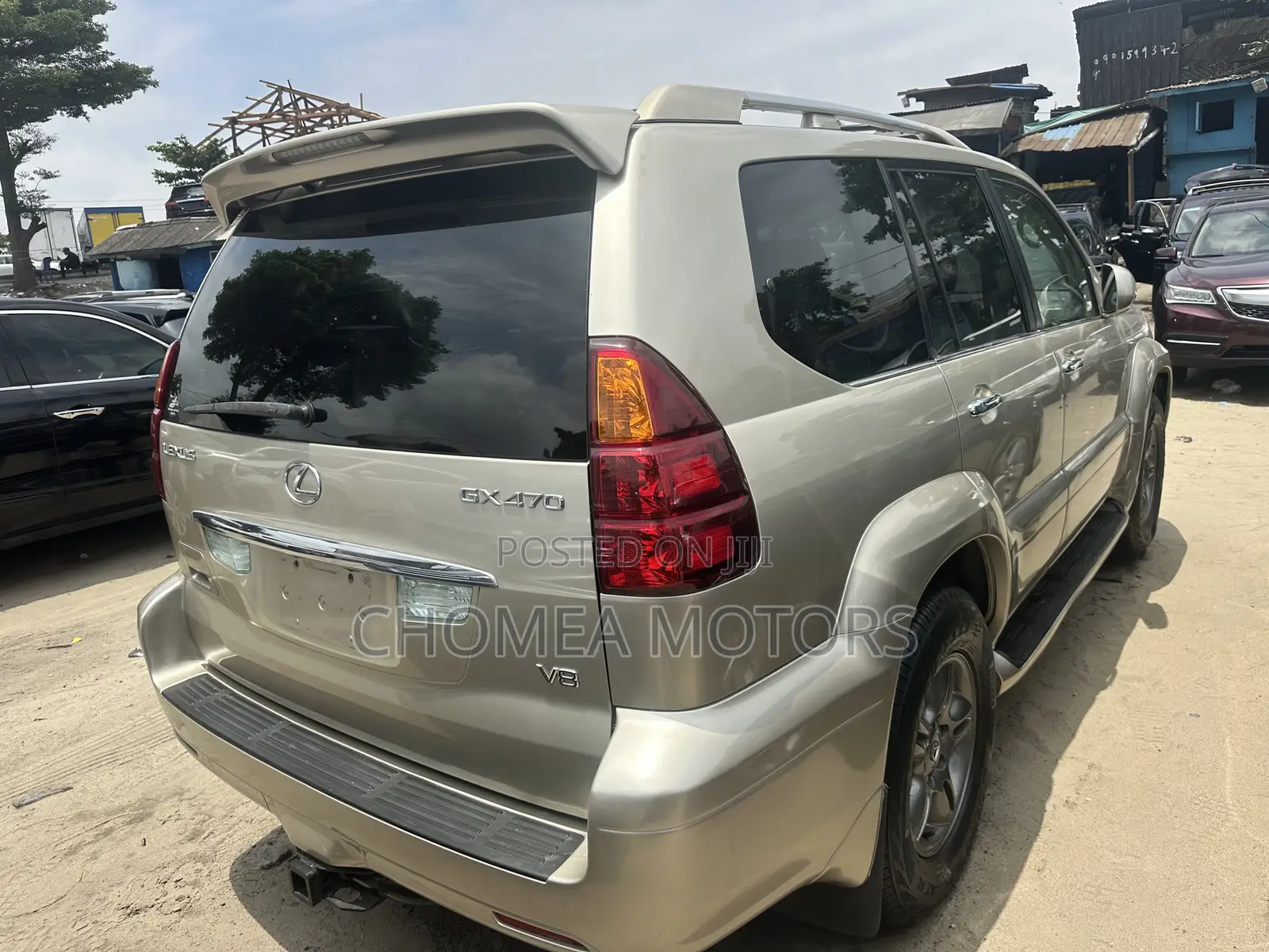 Lexus GX 2007 Gold