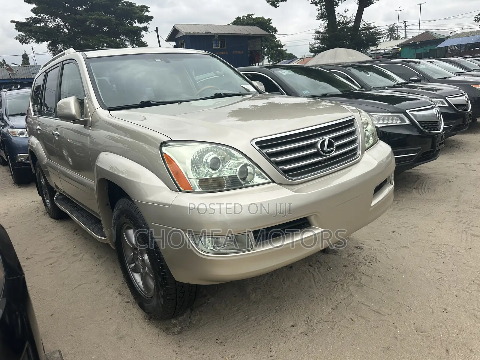 Lexus GX 2007 Gold