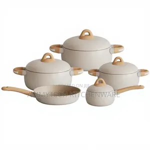 9pcs High Quality and Unique Design Ucclife Cookware Sets