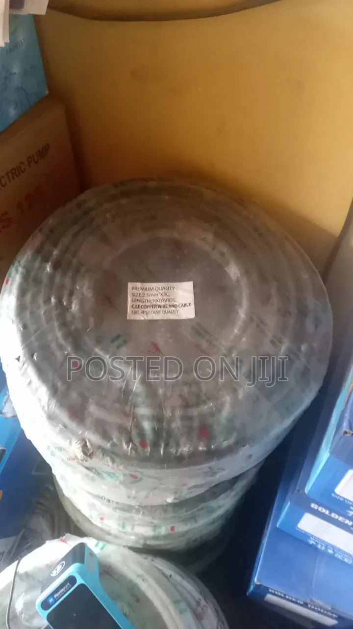 100% Copper 2.5mm by 3c Core