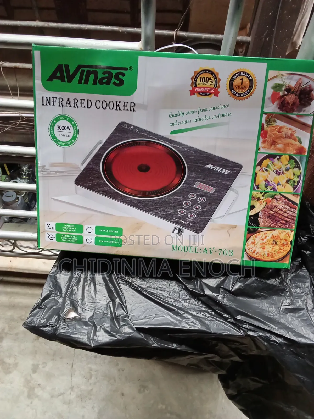 Avinas Infrared Cooker