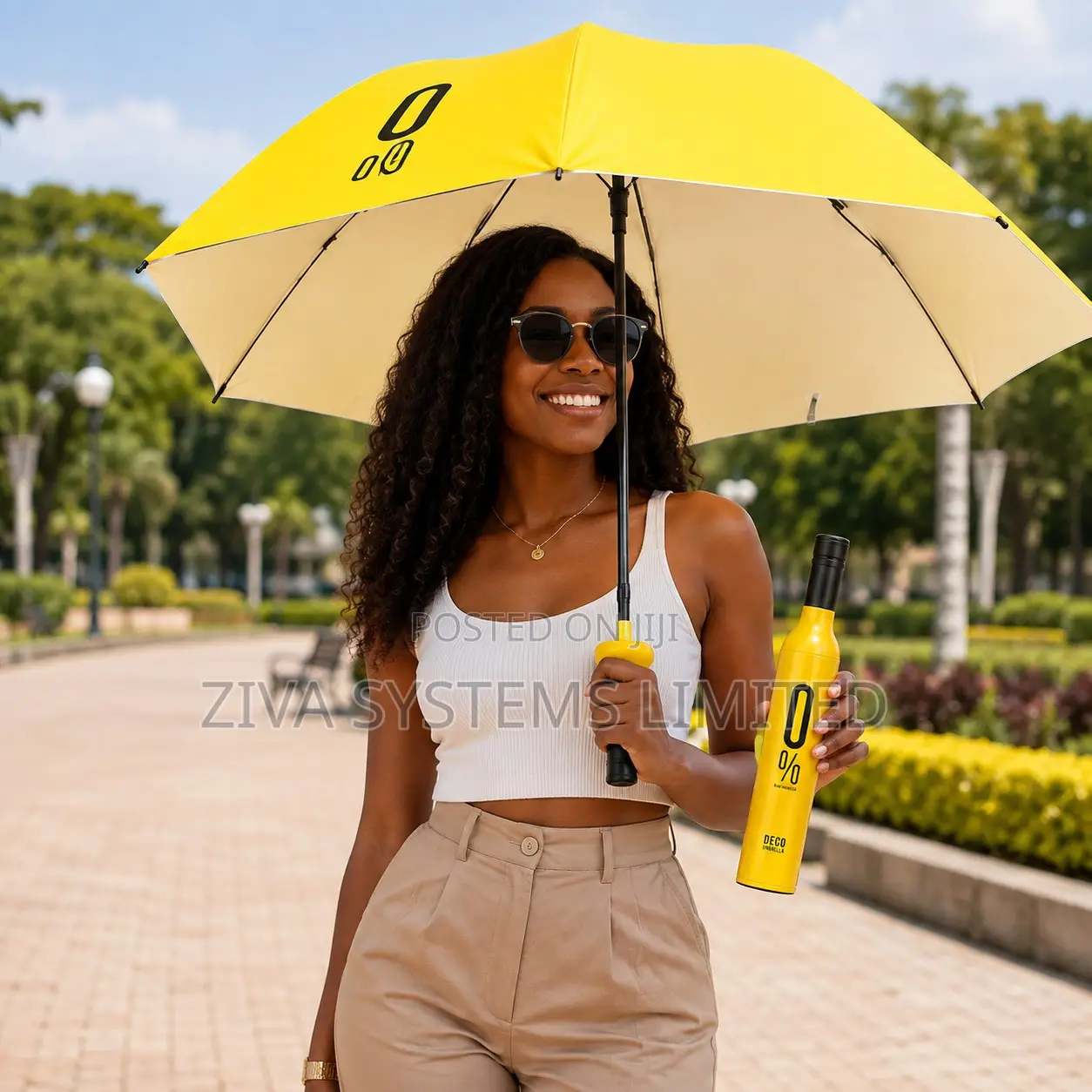 Wine Bottle Umbrella O Design