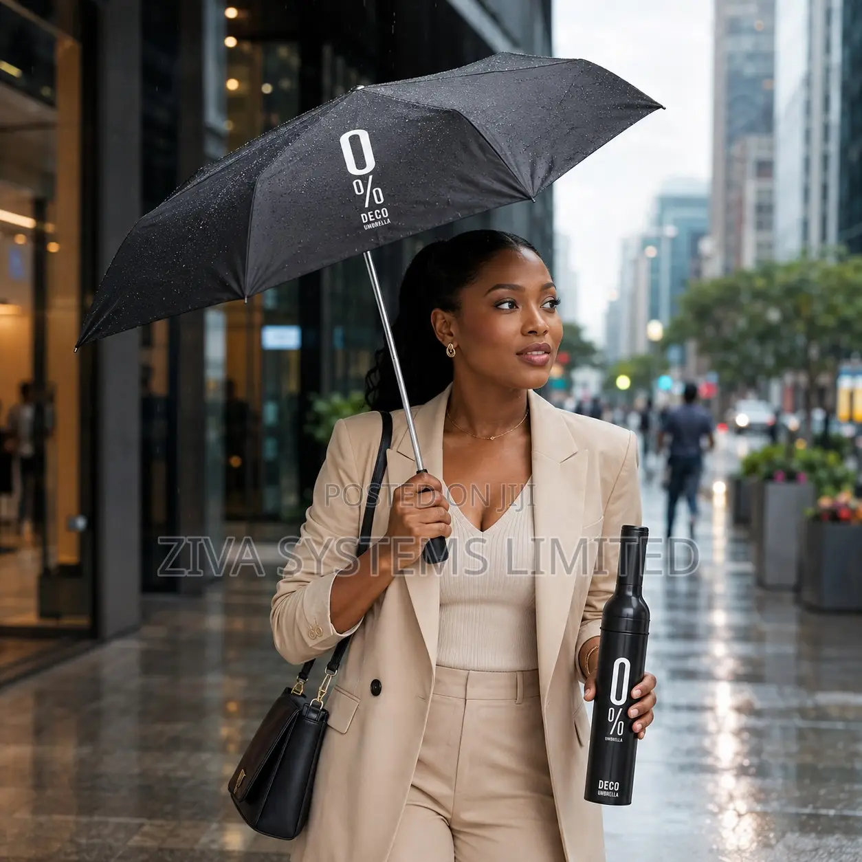 Wine Bottle Umbrella O Design