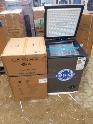 LG Chest Freezer With Inner Light and Sliding Glass