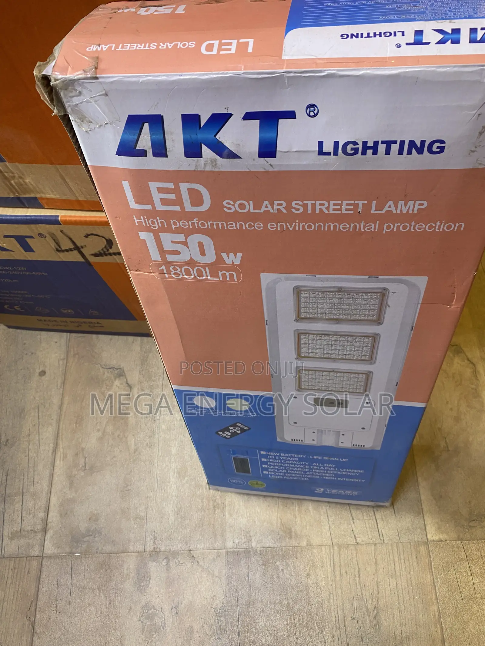 Akt Solar Street Light 150w