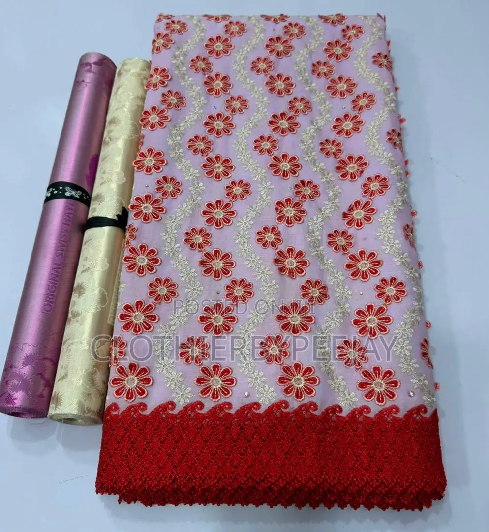 Appliqué Voile Lace