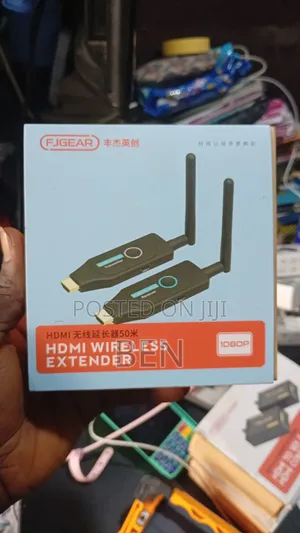 Fjgear 50m Wireless HDMI Video Transmitter and Receiver Extender