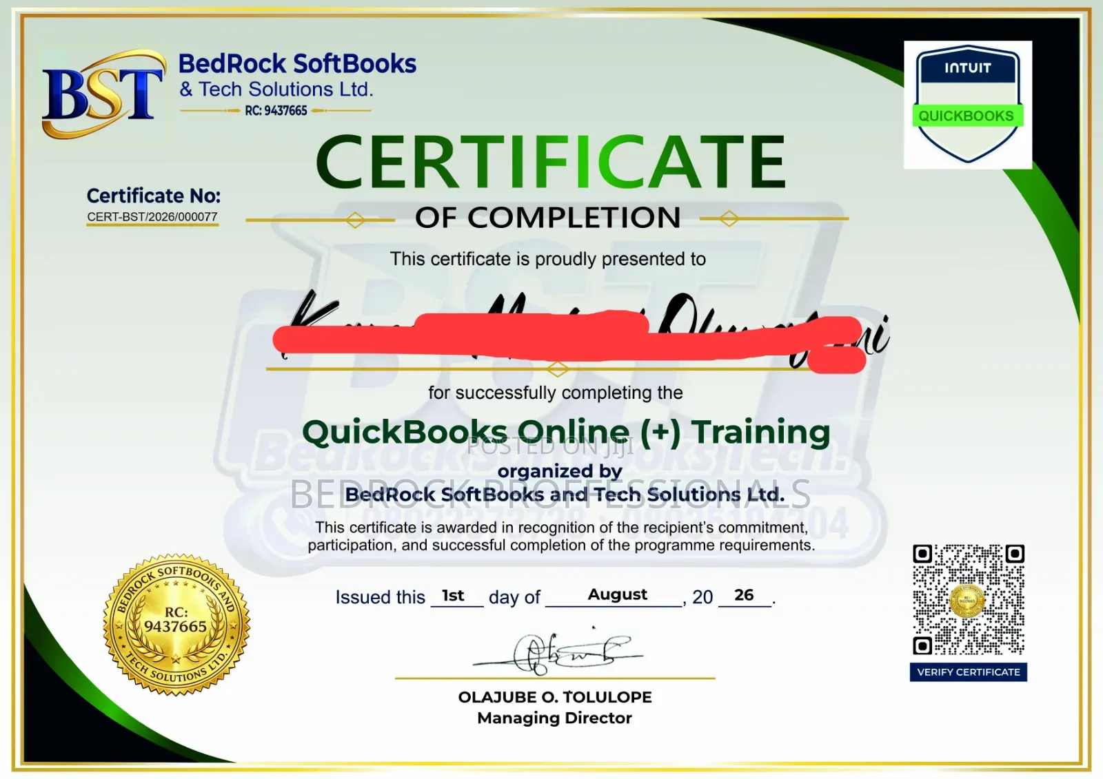 QuickBooks Desktop, Online QuickBooks Point of Sale Training Setup