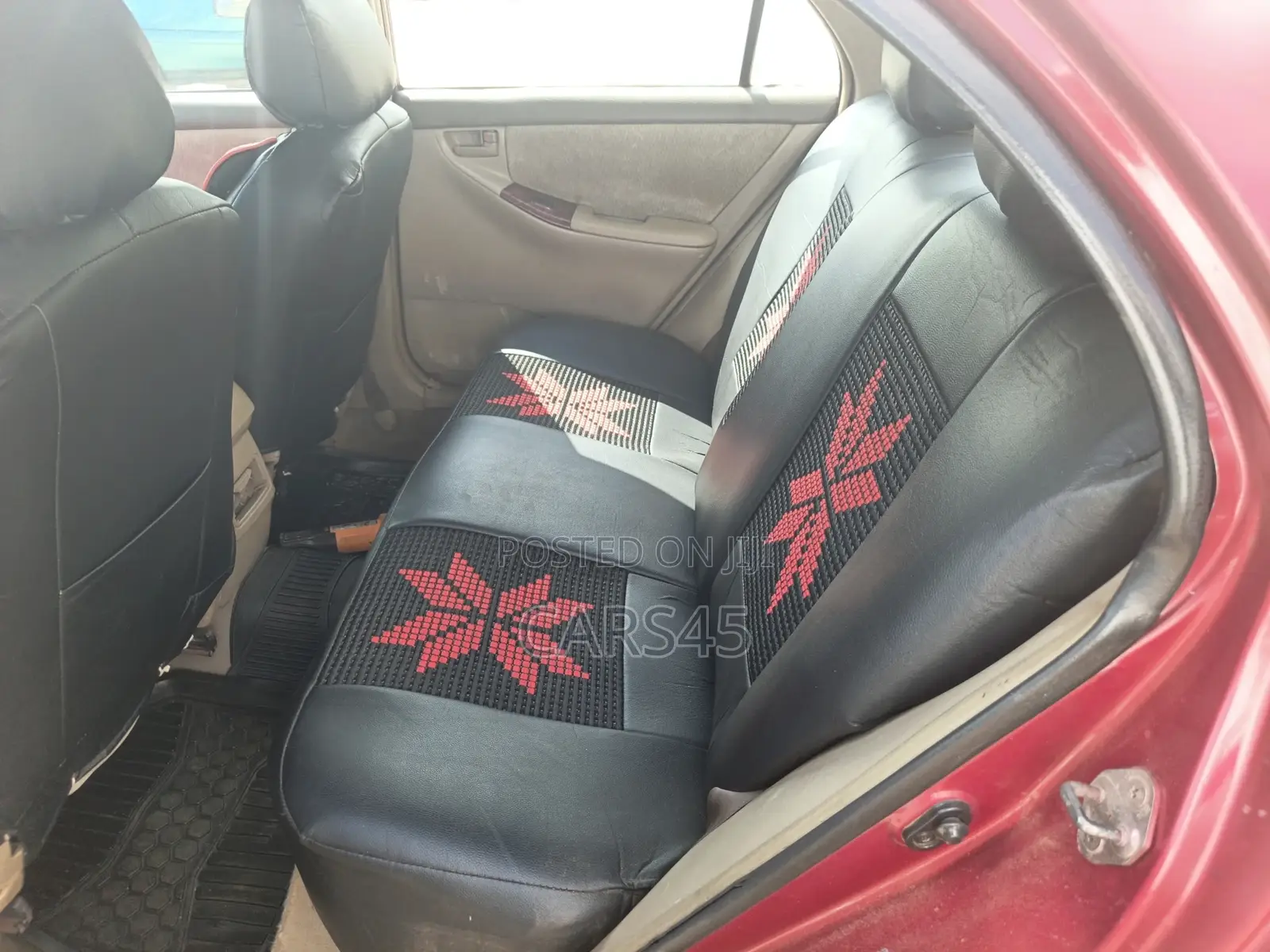 Toyota Corolla 2003 Red