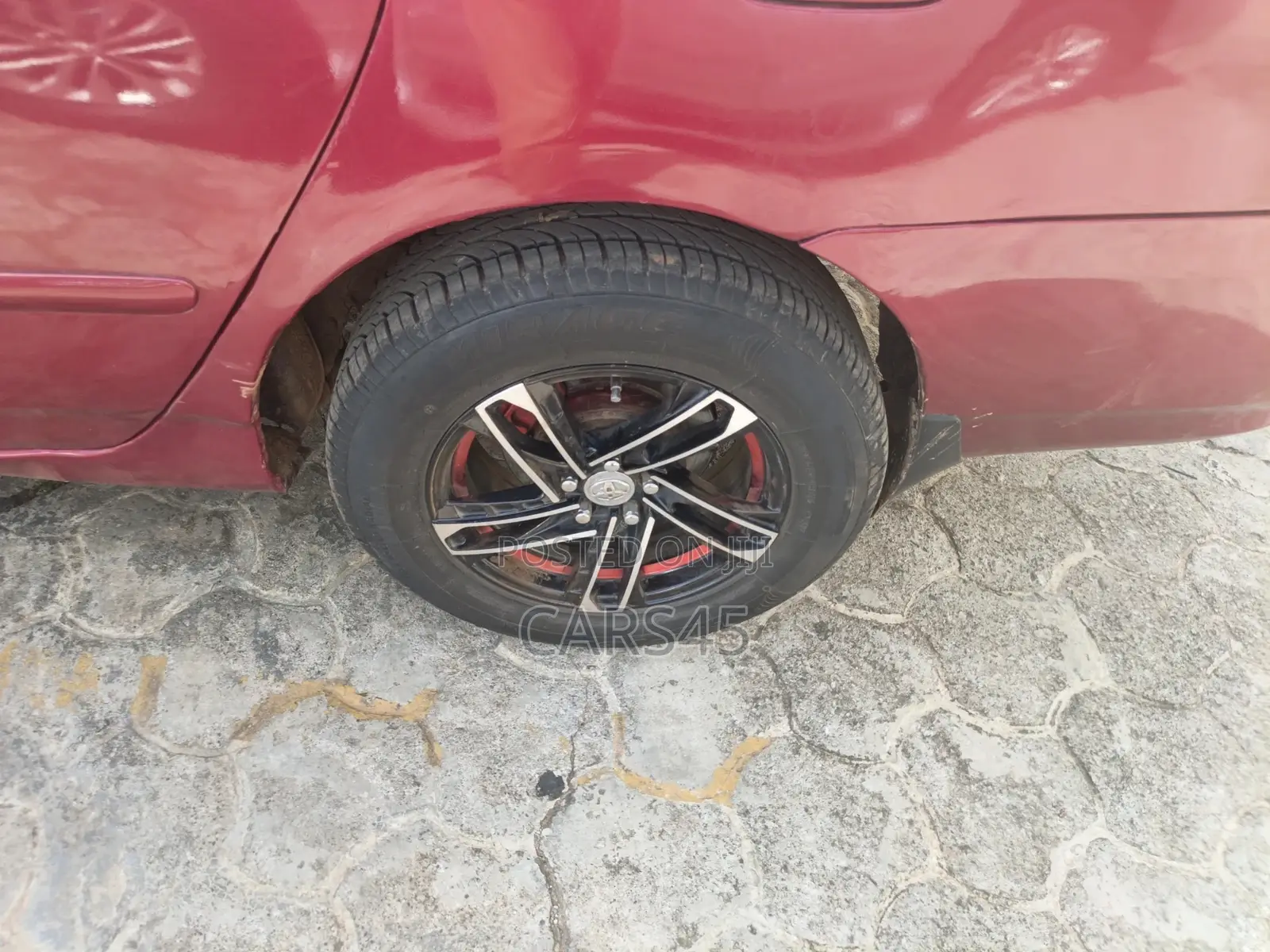 Toyota Corolla 2003 Red