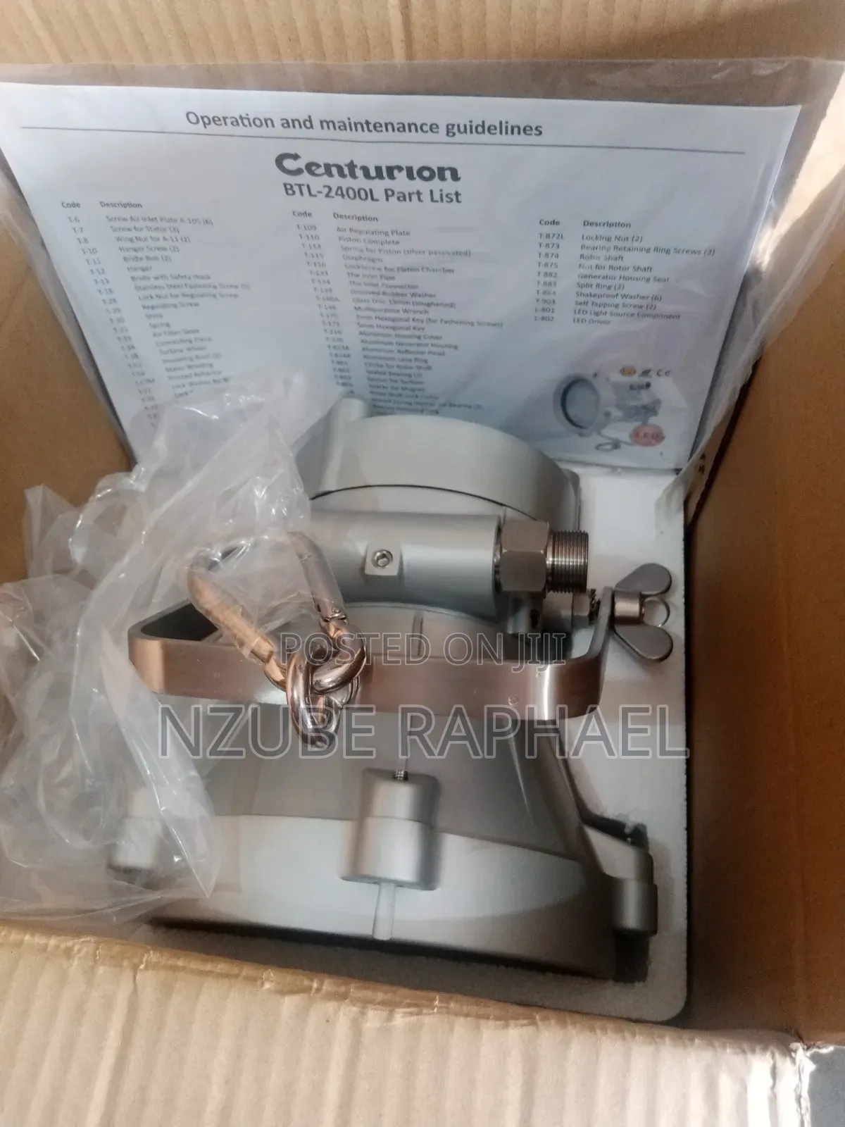 Pneumatic Turbo Light Explosion Proof