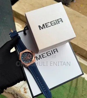 Megir High Quality Silicon Watch