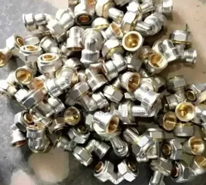 These Are PEX-AL-PEX Compression Fittings Designed for Connecting