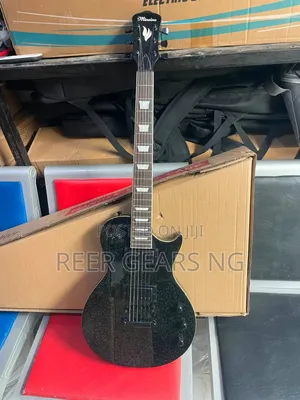 MS-250 Pro Minsine Les Paul Jazz Guitar Black