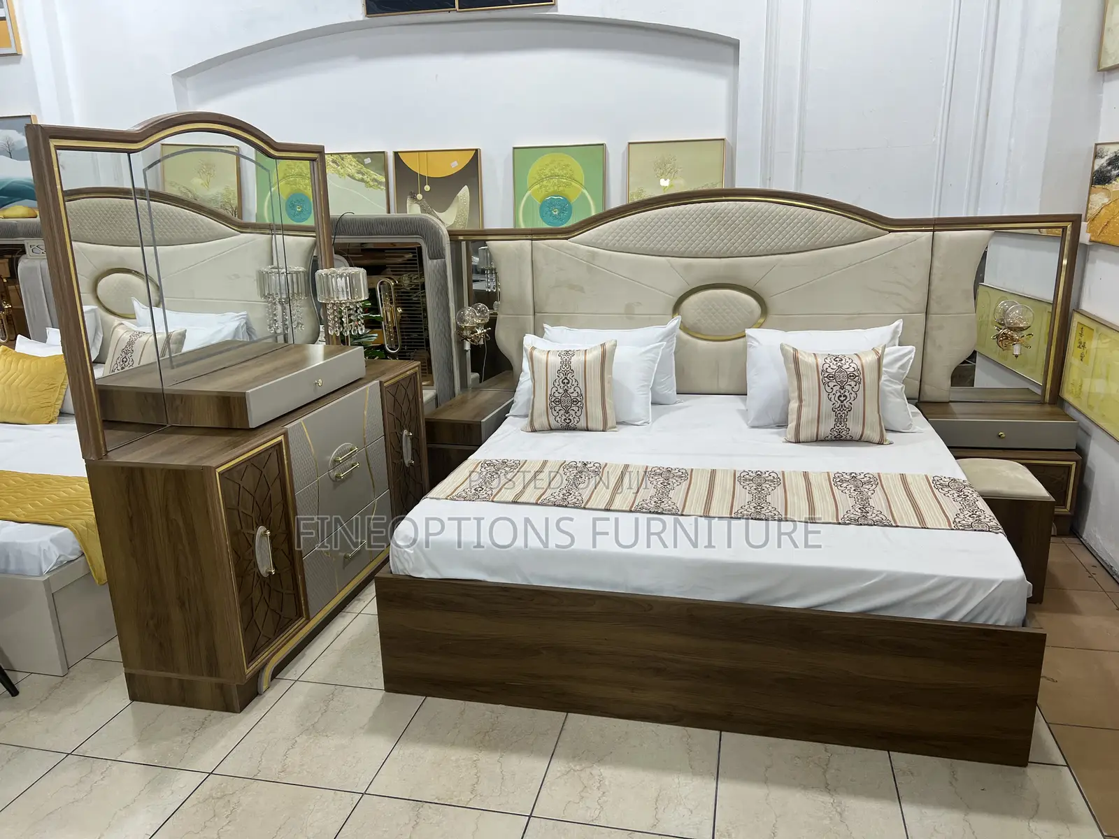 The Imperial Scallop Bedframe