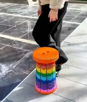 Foldable Stool Easy to Move About With