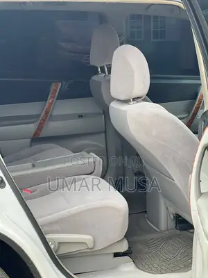 Toyota Highlander V6 2009 White