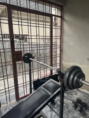 55kg Dumbbells Set and Adjustable Bench Press