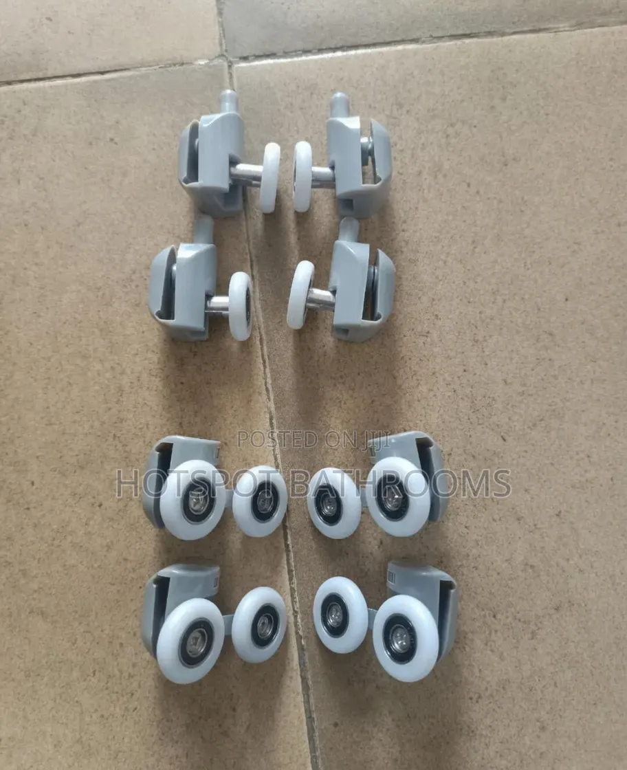 Shower Cubicle Rollers Set