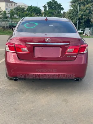 Lexus ES 350 2011 Red