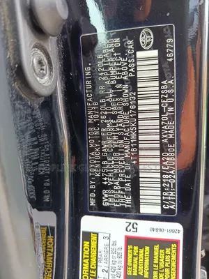 Toyota Camry SE (2.5L 4cyl 8A) 2019 Black