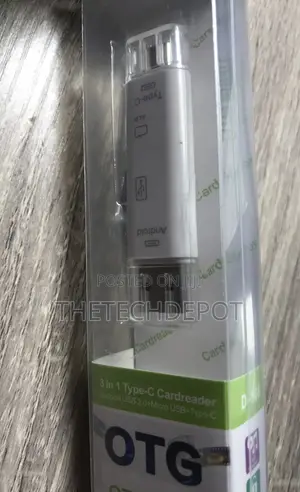 3-in-1 OTG Card Reader