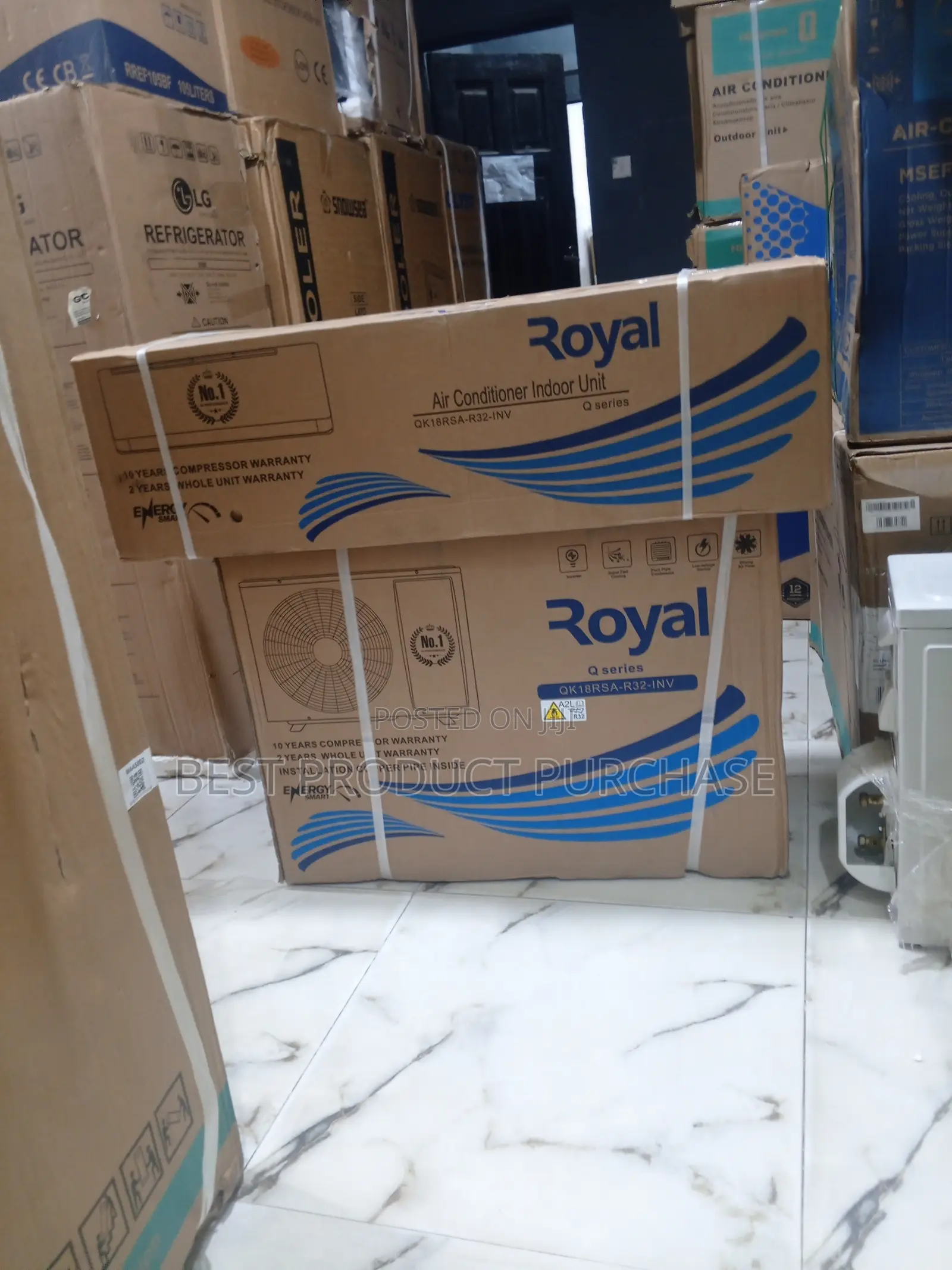 Quiet and Reliable: Royal QK18RSA-R32-INV Split AC