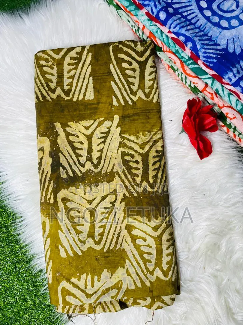 Big Adire Crepe. 100% Cotton
