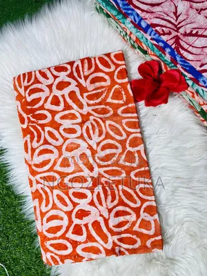 Big Adire Crepe. 100% Cotton