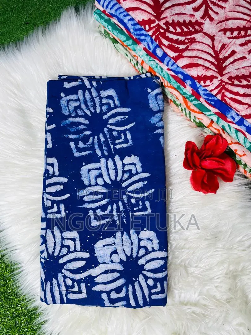 Big Adire Crepe. 100% Cotton