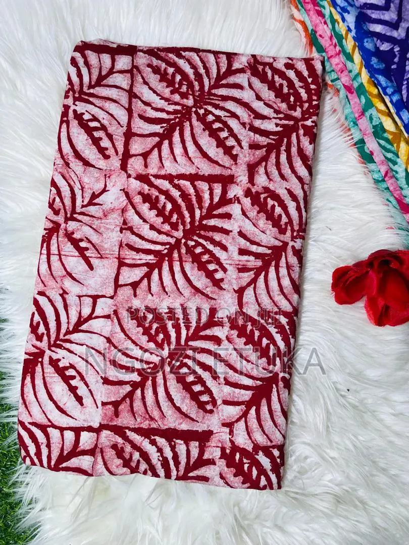 Big Adire Crepe. 100% Cotton