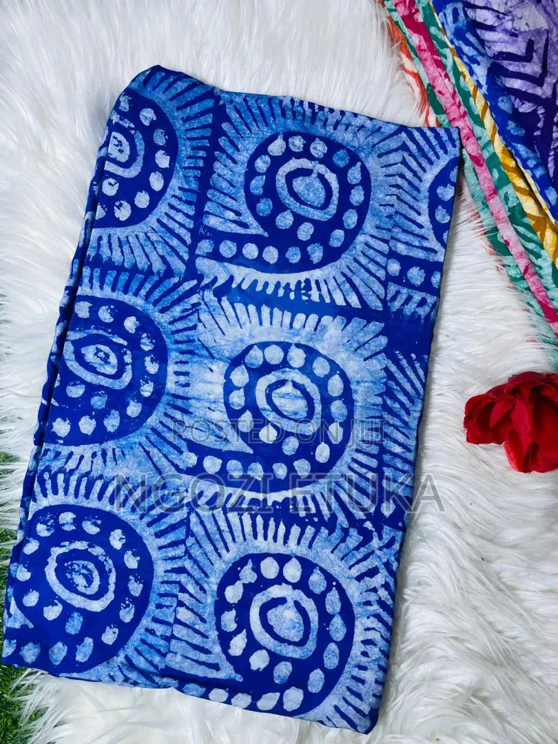 Big Adire Crepe. 100% Cotton