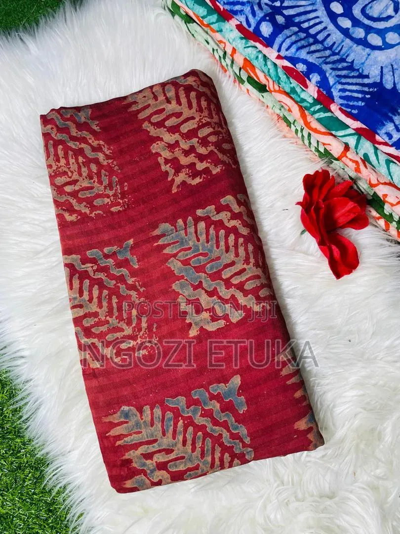 Big Adire Crepe. 100% Cotton