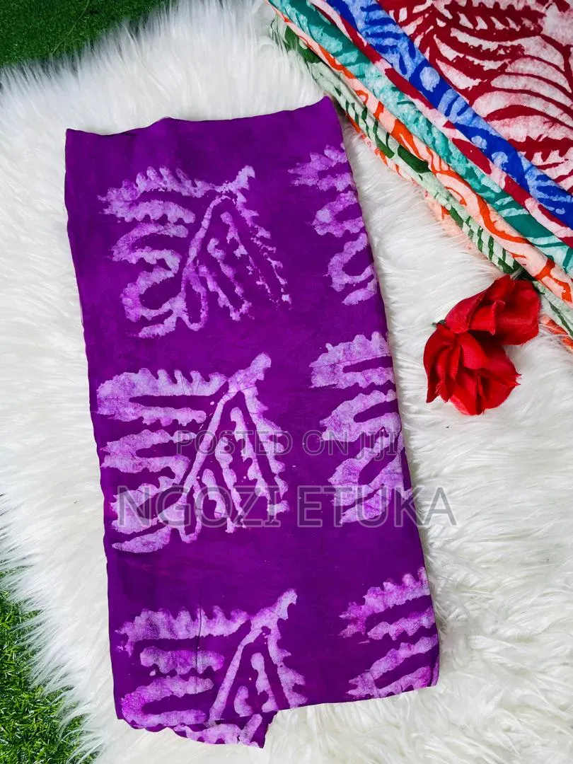 Big Adire Crepe. 100% Cotton
