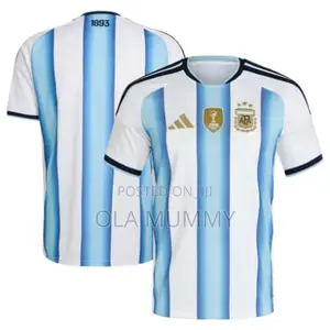 Argentina 2026 World Cup Home Jersey - White Blue
