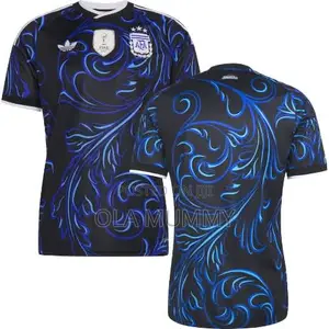 Argentina 2026 World Cup Away Jersey - Blue Black Design