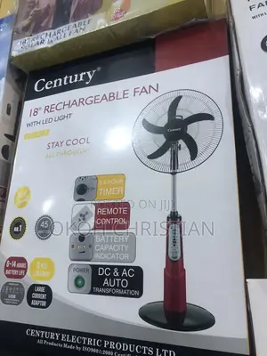 Century 18” Rechargeable Fan