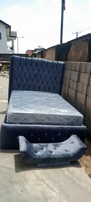 41⁄2 by 6 Gray Bed Frame