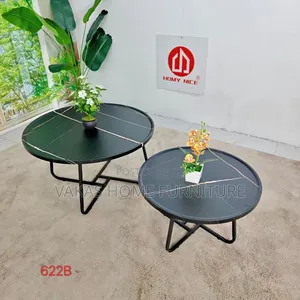 Black 2in1 Wooden Coffee Table