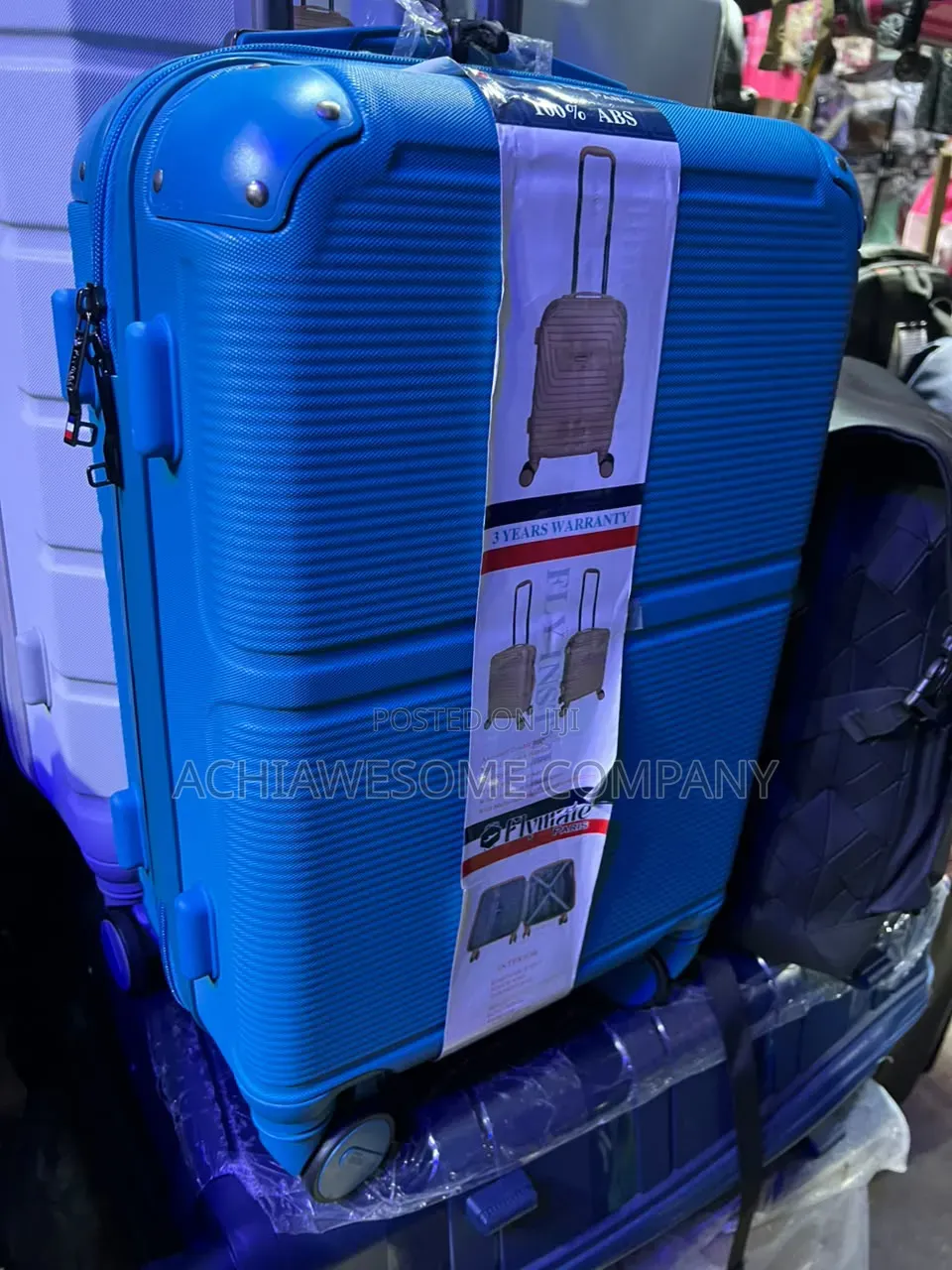 20 Inches Carrying on Rubber Box