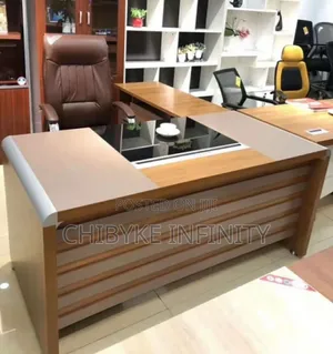 Office Table, Executive Office Chair Available to Pick Up