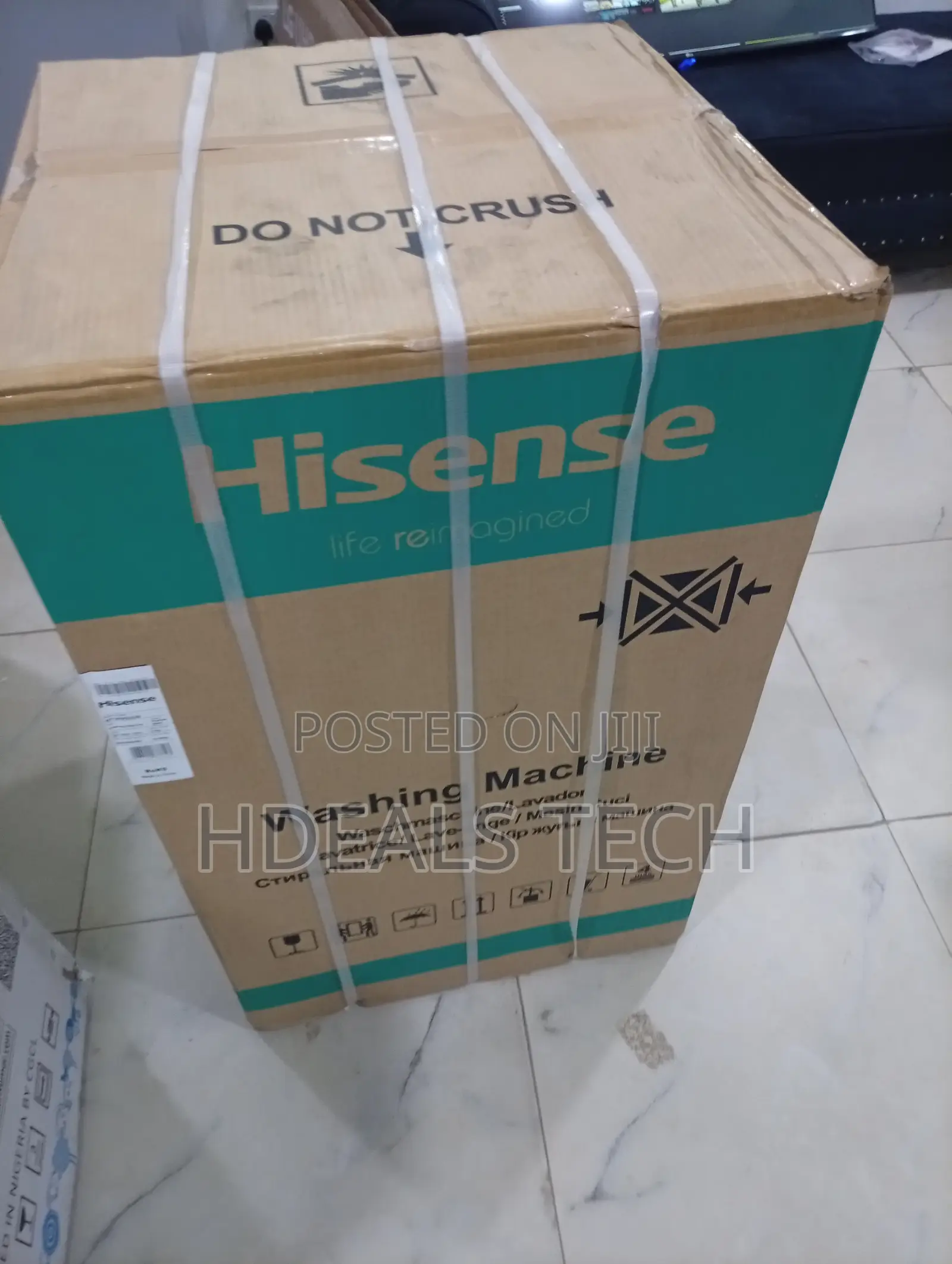 Powerful Hisense 9kg Front Load Washer – Super Silent