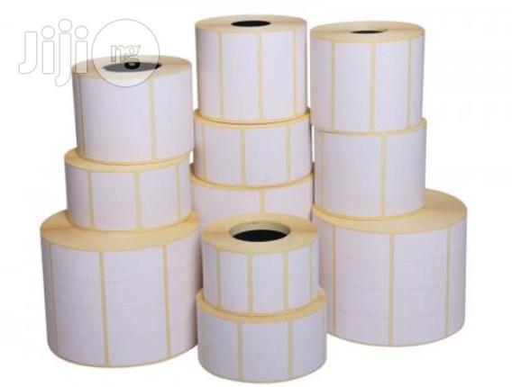 80mm By 25mm Thermal Barcode Label